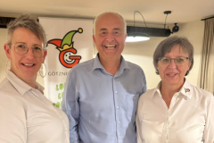 Sabine Bleiker, Bürgermeister Manfred Böhmwalder, Andrea Heuß